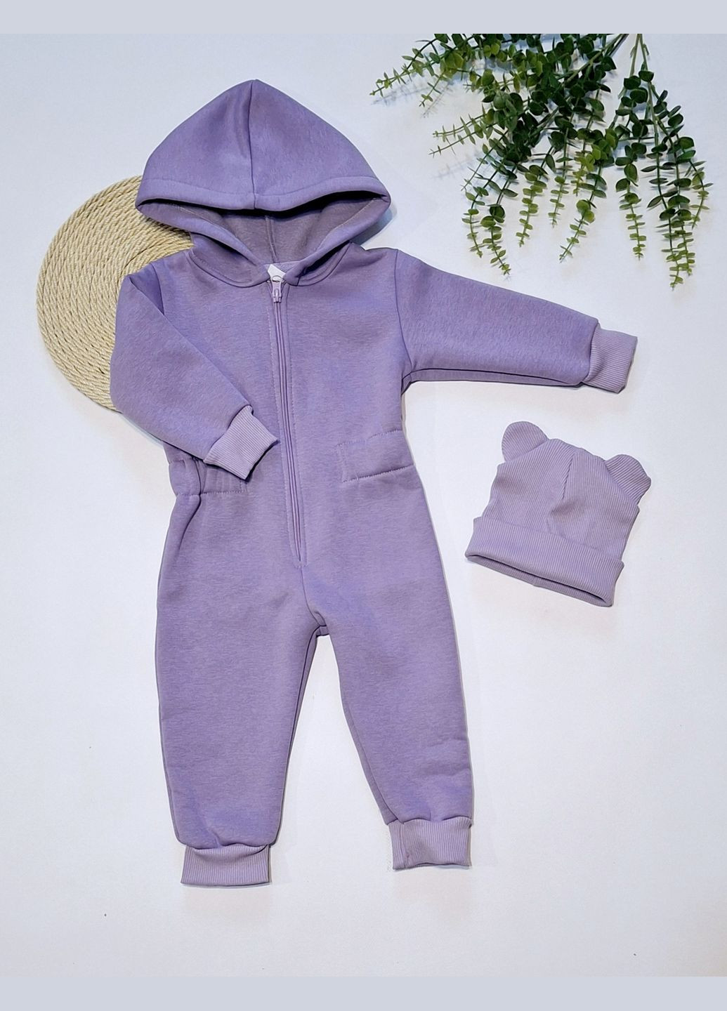 Комбинезон детский демисезонный с шапочкой Катлен (316259618)