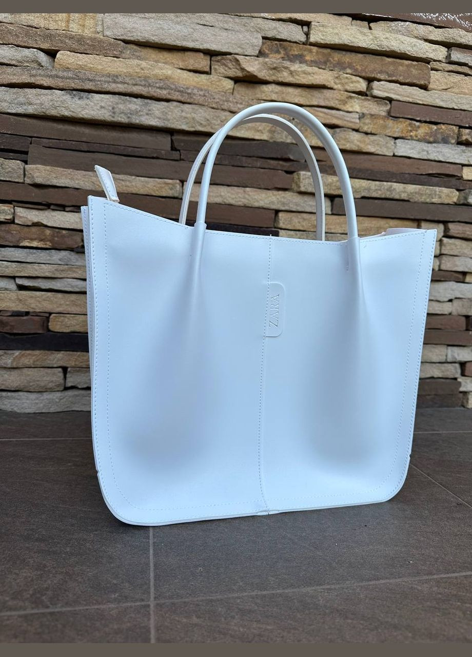 Жіноча класична сумка сумочка БІла (1023ДКб) No Brand (335841040)