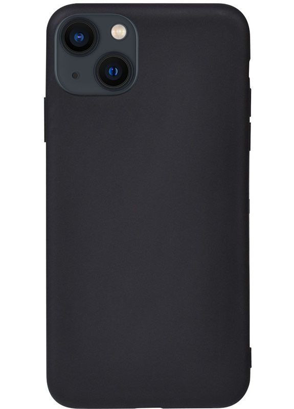 Чехолнакладка 1mm Matt TPU Case Apple iPhone 13 Mini Black Toto (301468418)