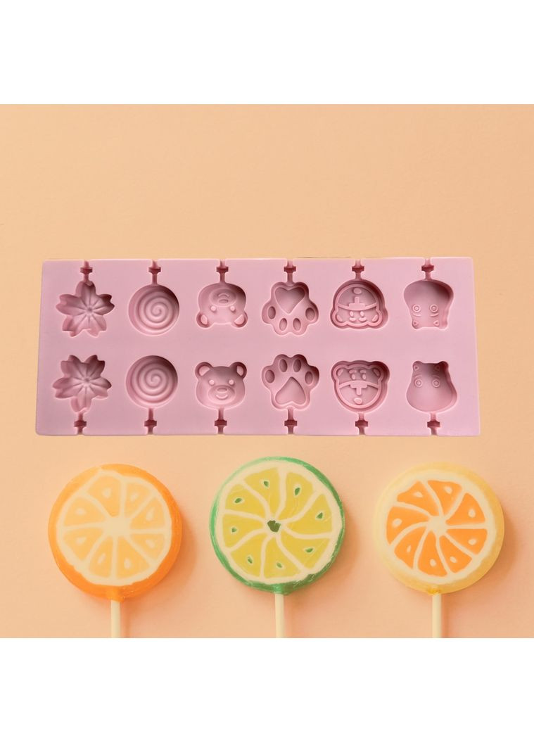 Силиконовая форма для леденцов, конфет в форме животных Animals ( ) China (366874868)