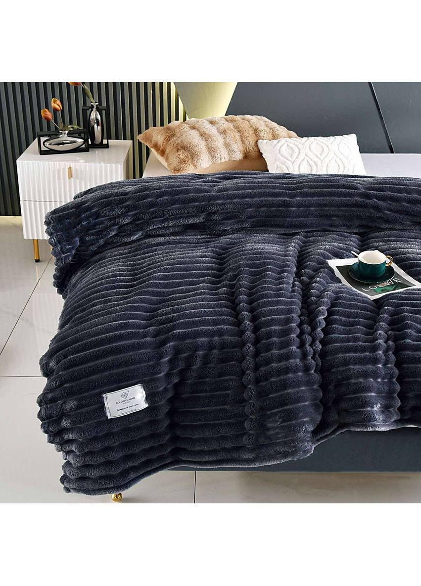 Плед-покривало "Colorful Home" Шарпей королівський в асортименті (200x230см) Koloco (372713210)