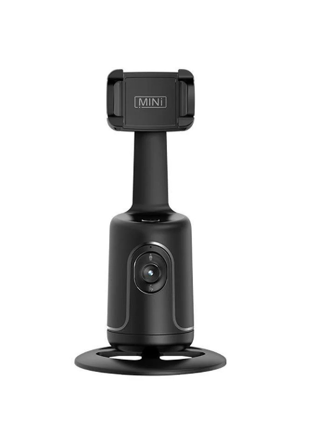 Розумний смарт штатив підставка тримач для телефона з акумулятором датчиком руху поворотом на 360° (479360-Prob) Чорний Unbranded (317319467)