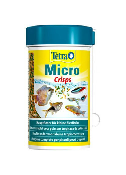 Корм Micro Crisps для акваріумних дрібних рибок, 100 мл (мікрочіпси) Tetra (322874834)