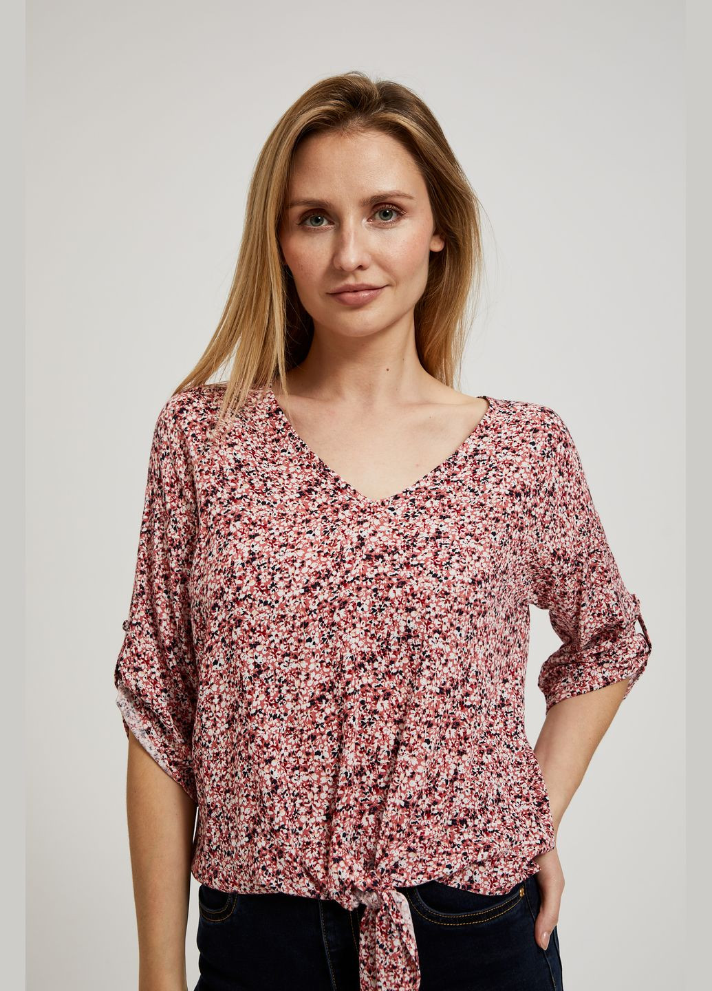 Розовая рубашка Moodo