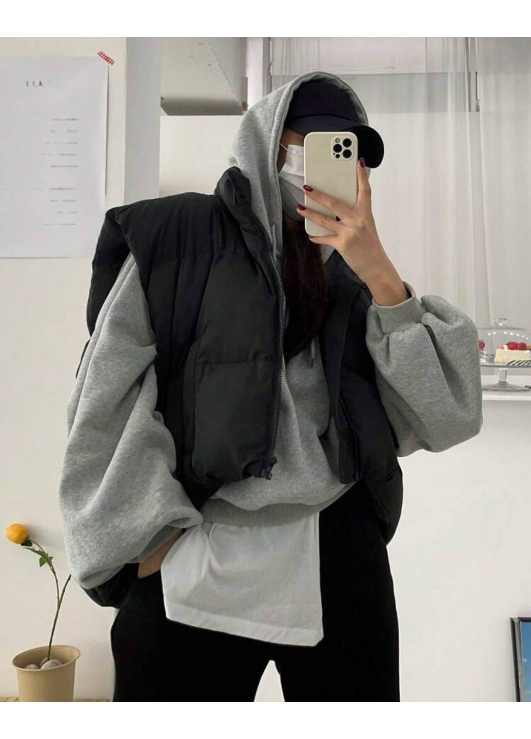 Базове худі з трьохнитки на флісі — заміри в описі DK/DL Мода без кордонів (362642827)