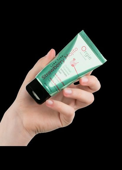 Съедобный лубрикант КЛУБНИЧНЫЙ МОХИТО на водной основе 50 мл Orgie (297399605)