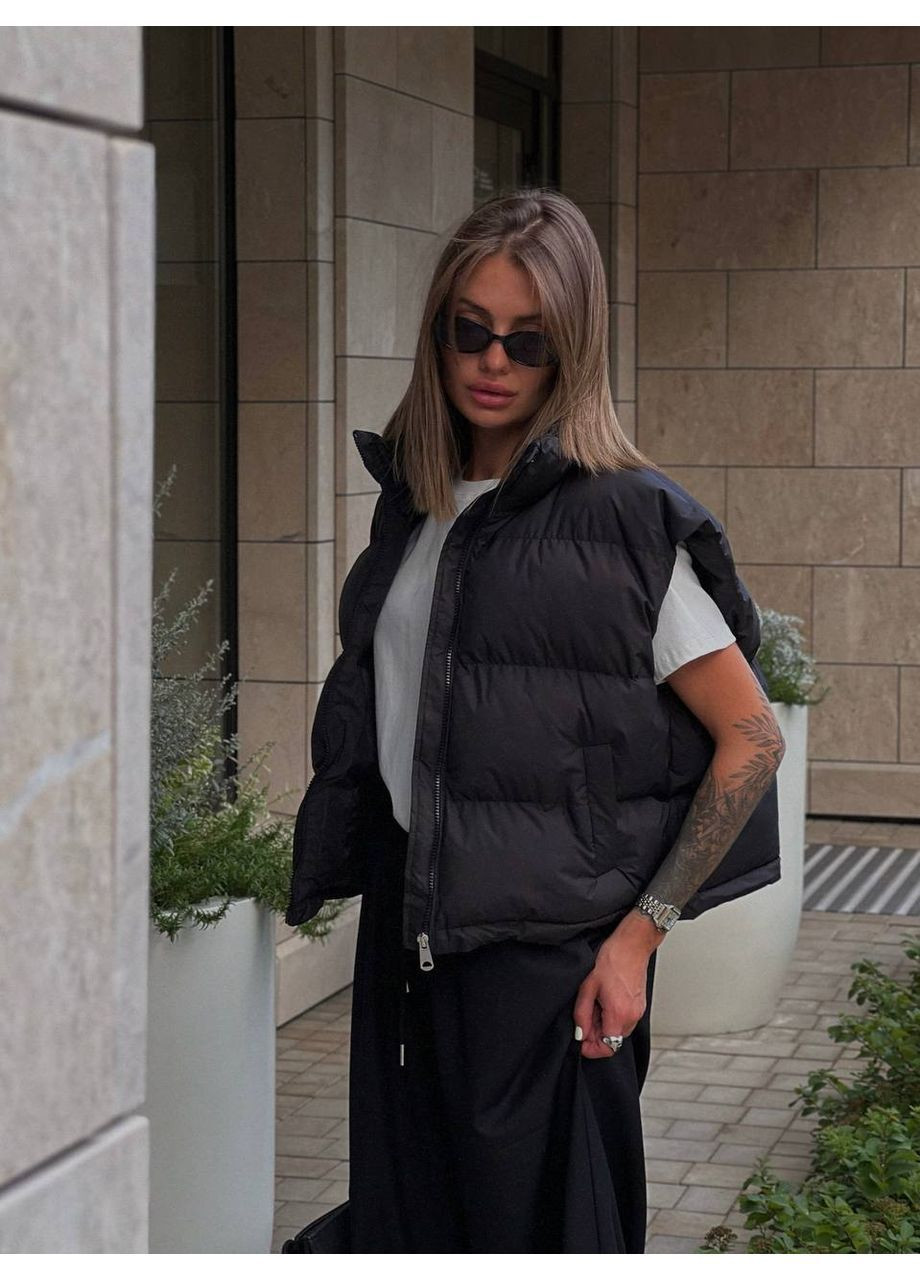 Жилетка женская однотонная Style Point (369456518)