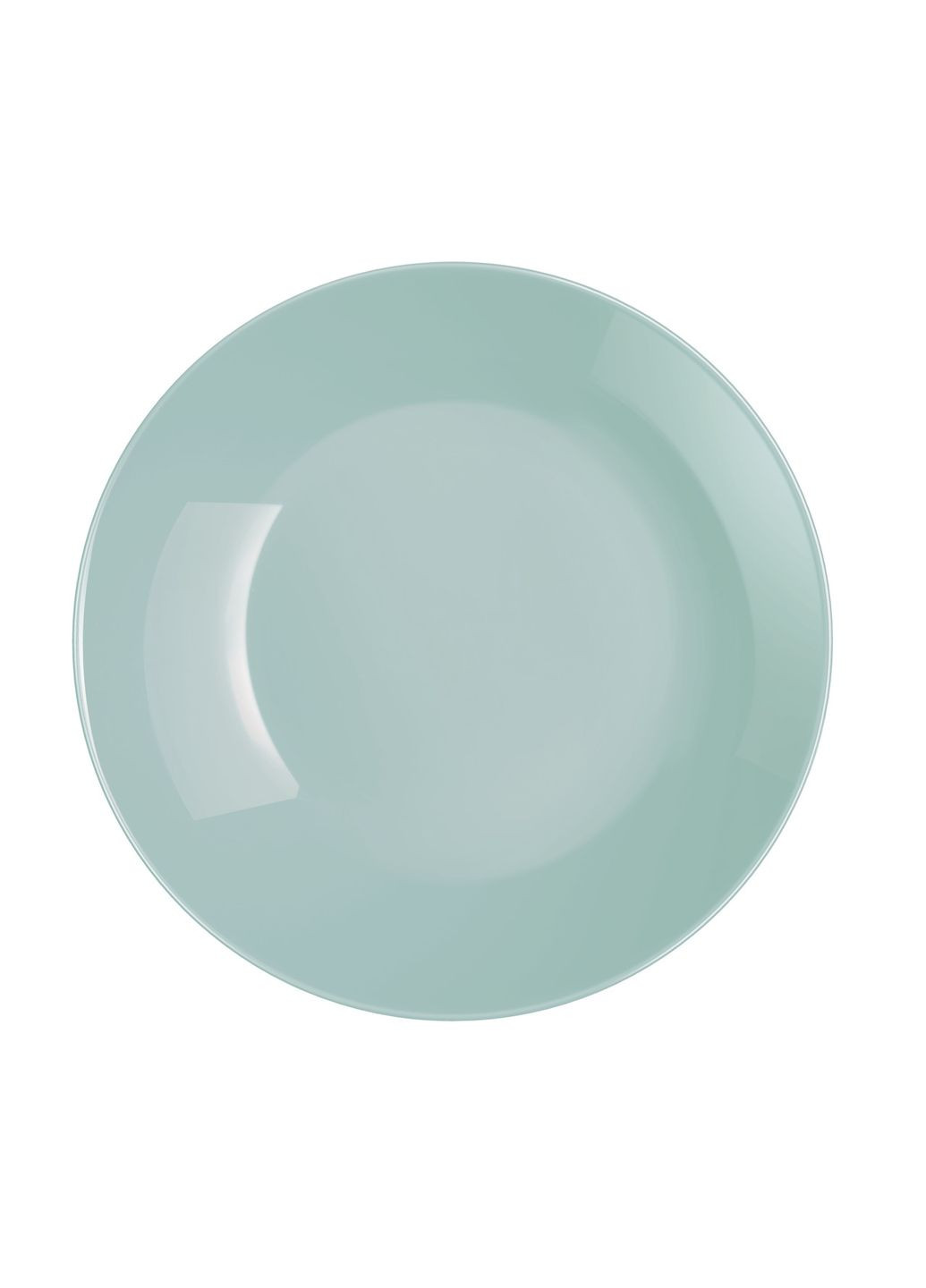Тарелка глубокая Diwali Light Turquoise круглая бирюзовая 20 см (P2019) Luminarc (337128697)
