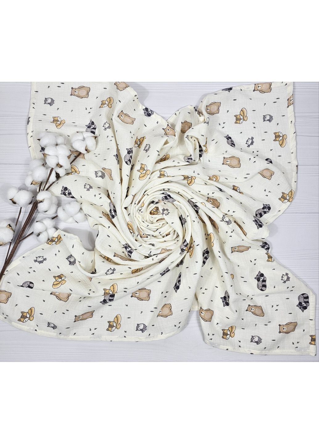 Букет для немовлят з пелюшок “Ведмендики” No Brand (357099657)