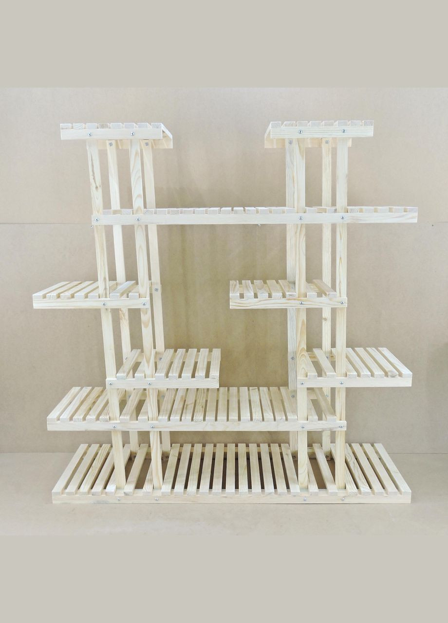 Подставка для цветов из дерева Малабри 45 бланже (ЦВТ-007101) No Brand (328225028)