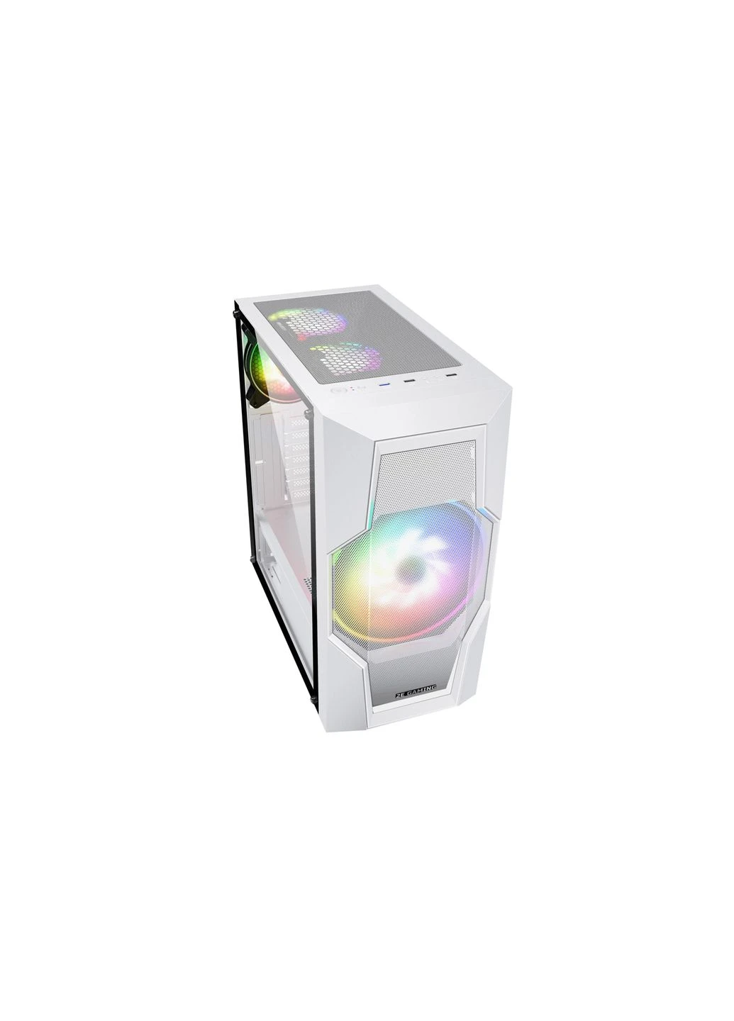 Корпус Turbo G2057W без БЖ 2xUSB3.0, 1xUSB2.0, 1x200мм ARGB, 3x120мм ARGB, VGA 345мм, LCS ready, HUB, TG боковая панель, ATX, 2E Gaming (387173591)
