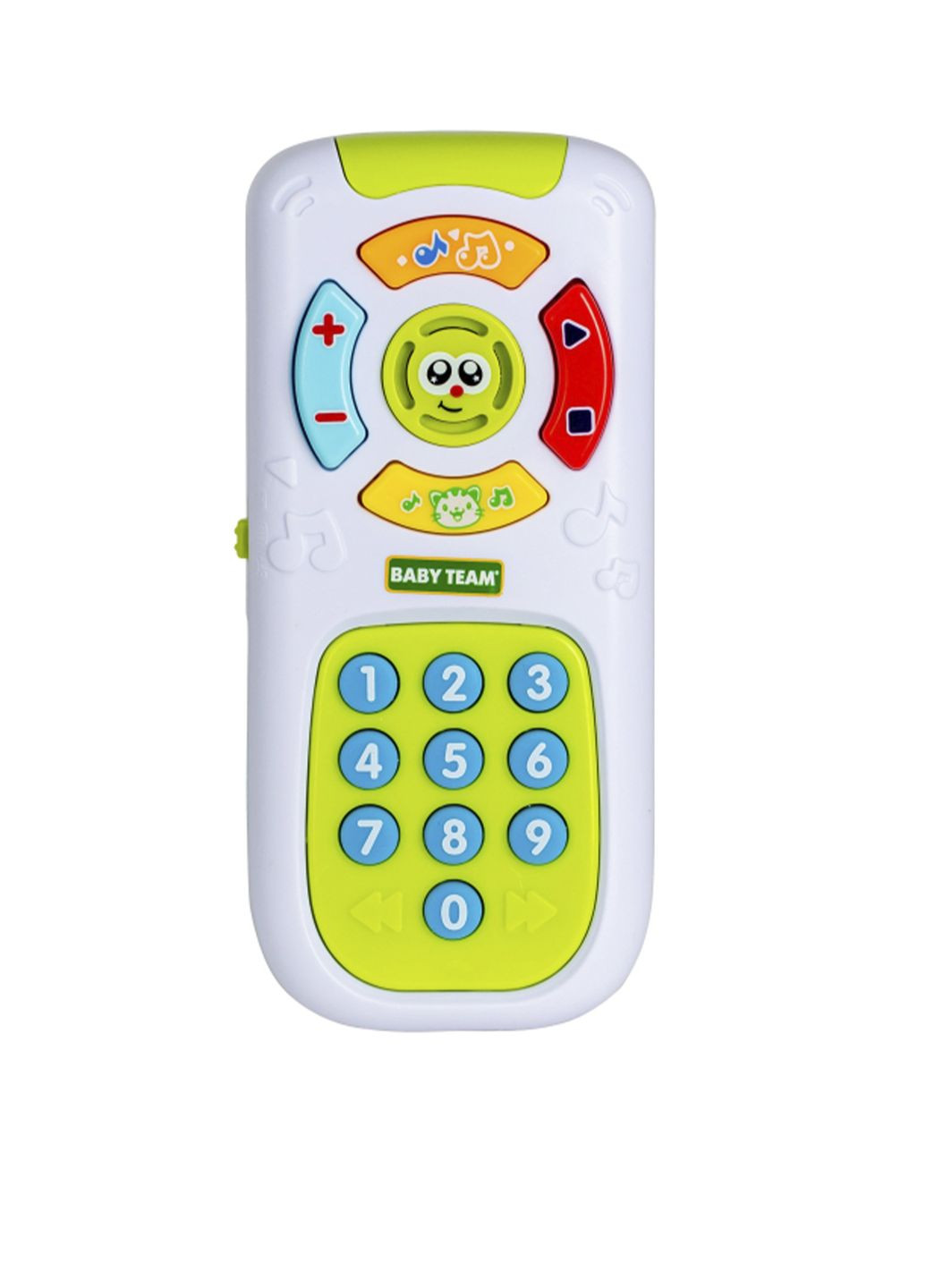 Музыкальная игрушка "Телефон и пульт 2 в 1" цвет разноцветный CB-00278051 Baby Team (331485016)