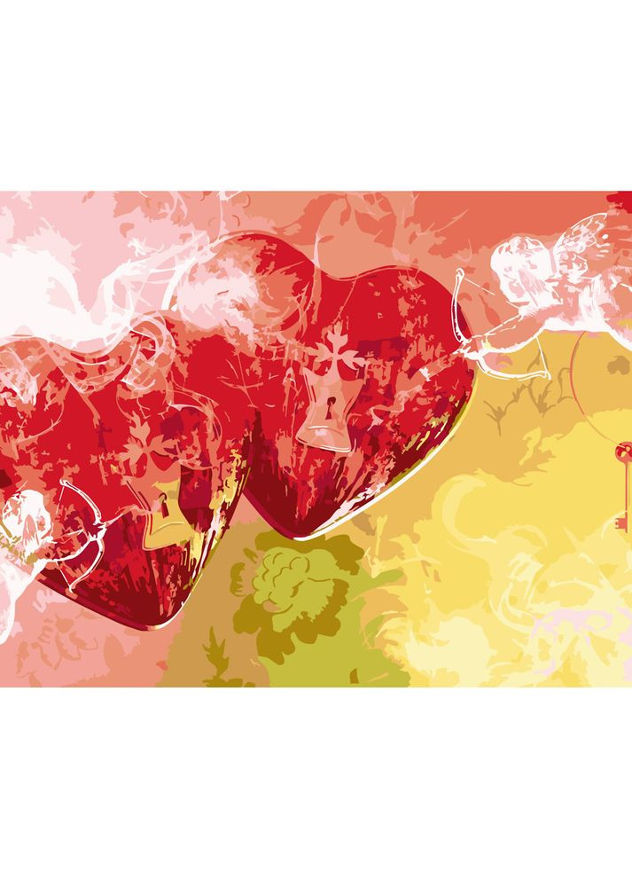 Картина за номерами Купідон см малювання для творчості та релаксації Strateg (369760079)