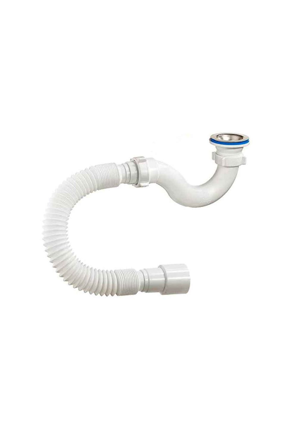 Сифон д/душ поддона1 1/2 40 с гибкой трубой А 42589 Waterstal (359435794)