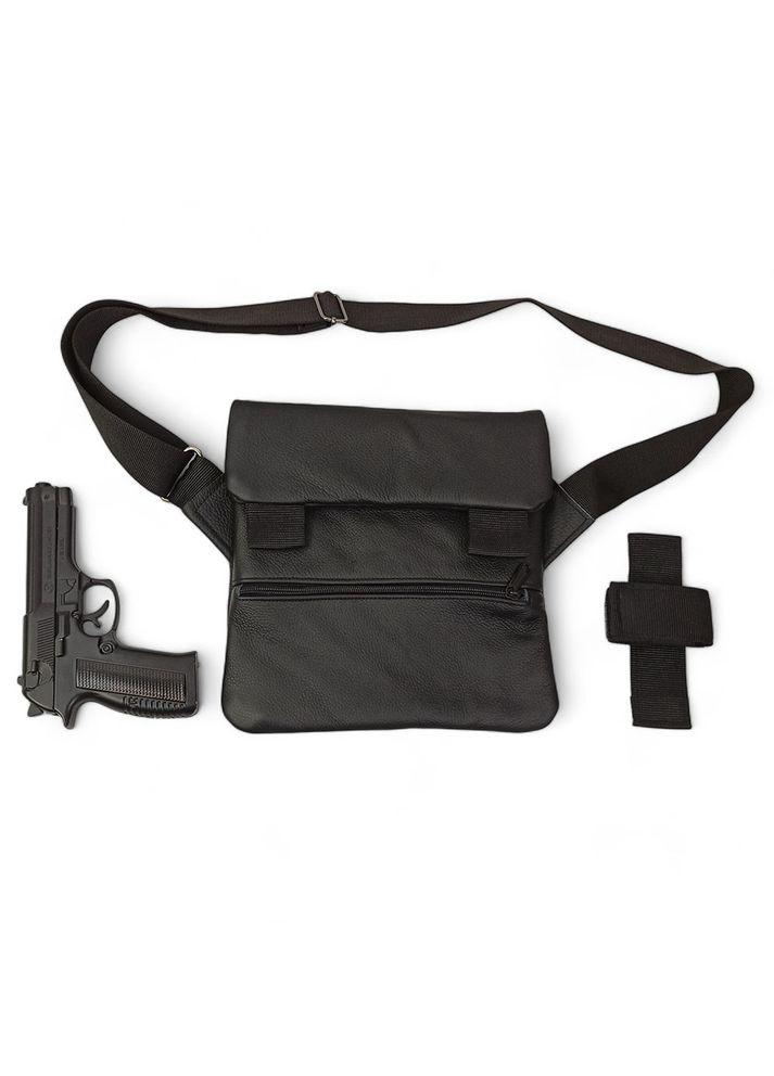 Тактическая кожаная сумка с кобурой, мужской мессенджер, барсетка слинг, мужская сумка через плечо No Brand (299315783)