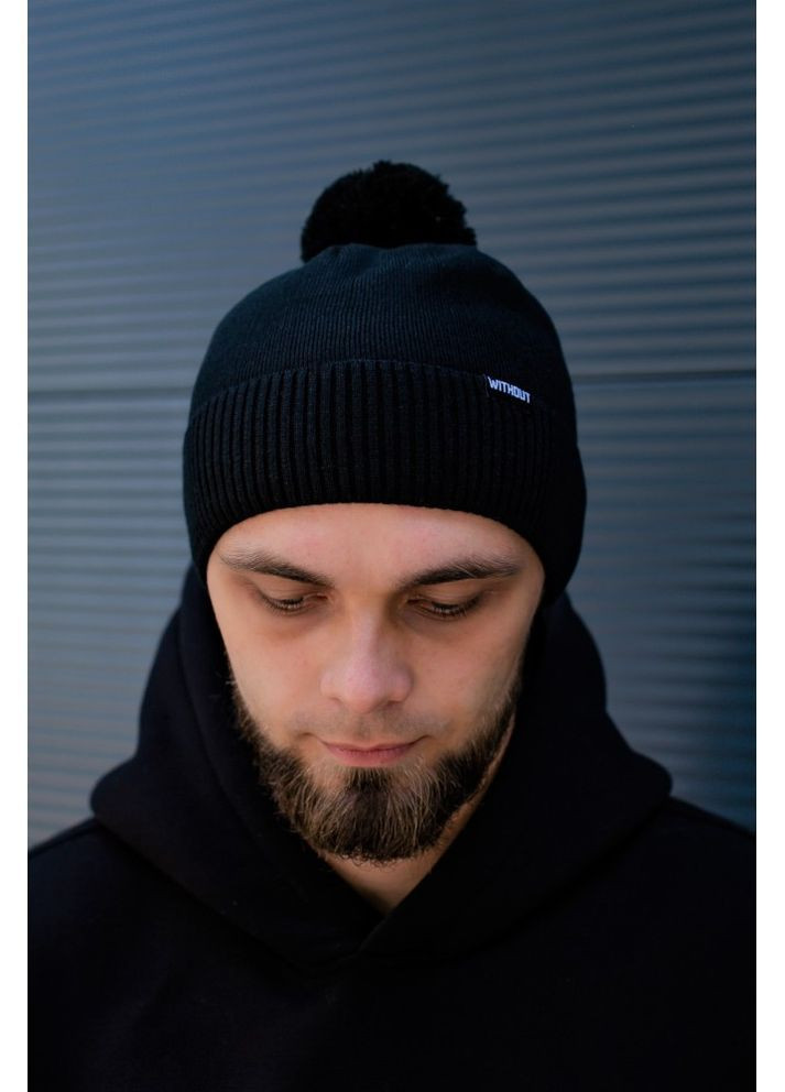 Утеплена Шапка Pop Logo Black Without (362501567)