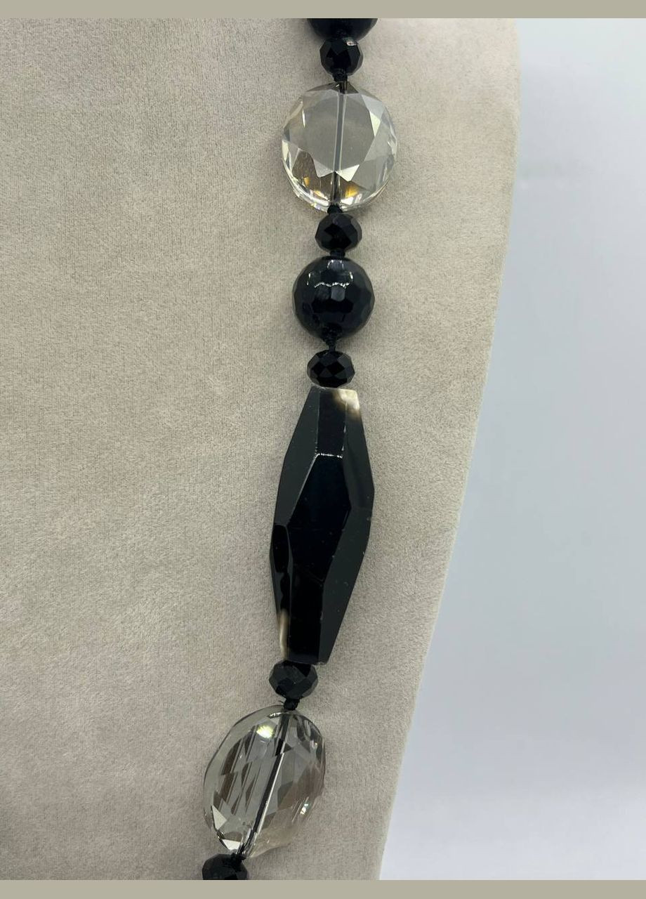 Намиста агат та чеське скло 50 см No Brand (327273174)