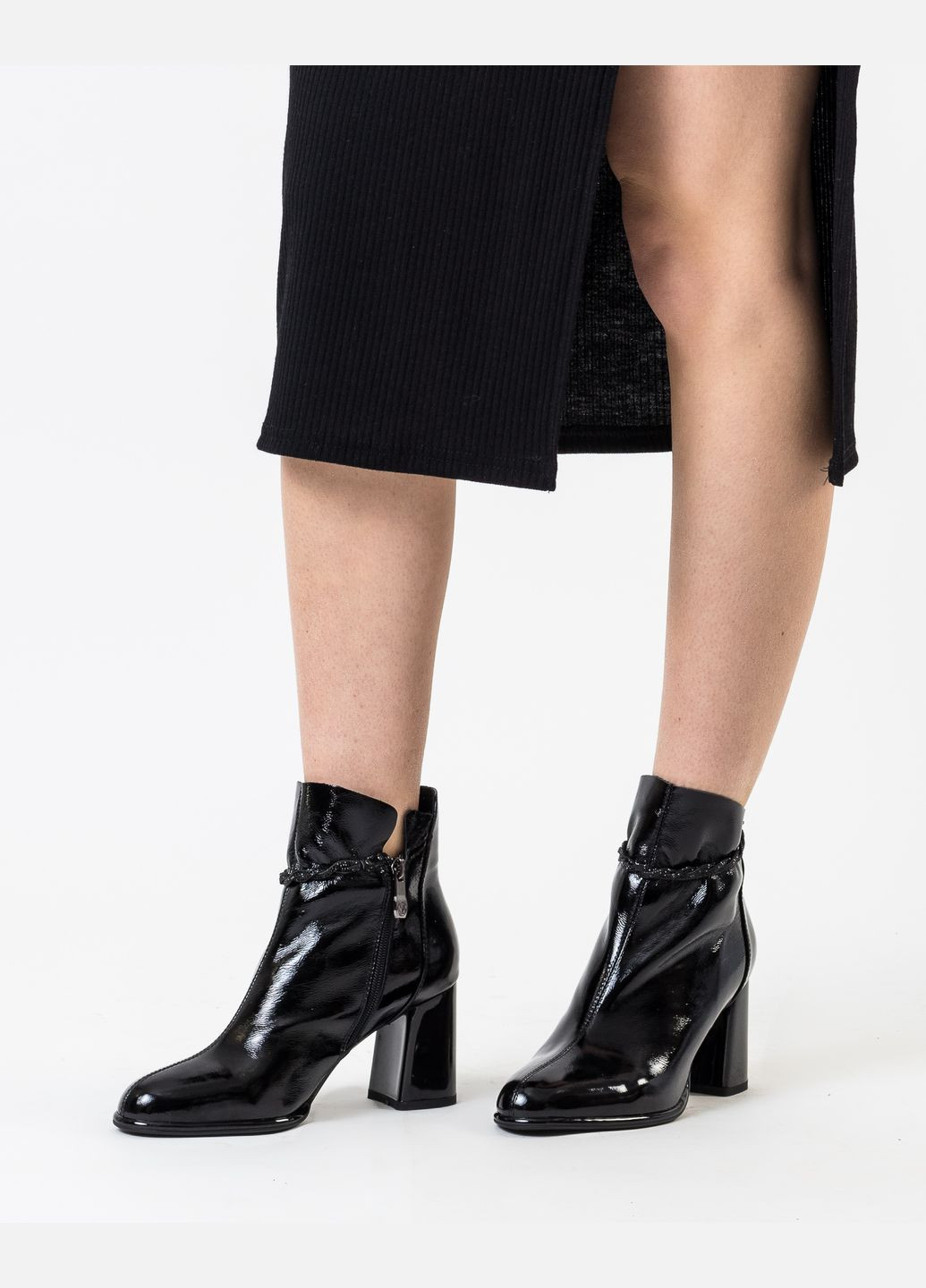 Черные ботильоны (1557ба) Mantyyra