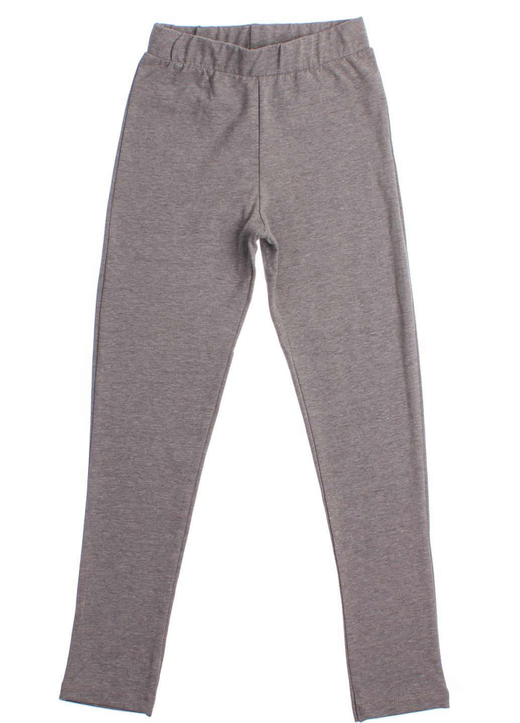 Серые демисезонные лосины 12945 темно меланжевый Breeze