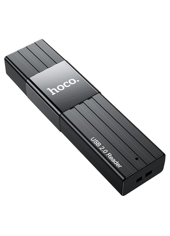 USB-хаб Mindful 2-in-1card reader(USB2.0) Black (6931474735201) Hoco HB20 (361347916)