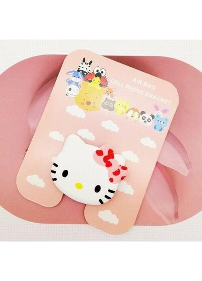 Милый 3d popsocket/попсокет для телефона детский «Hello kitty» силиконовый China (366874591)