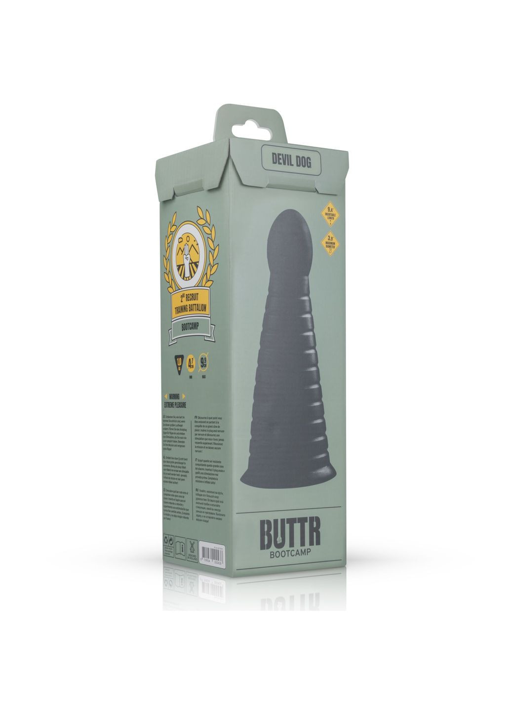 Анальний стимулятор Devil Dog Butt Plug BUTTR (326601760)