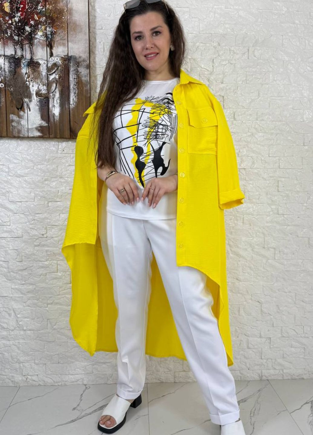 Костюм-тройка: рубашка, футболка и брюки Україна (326796240)