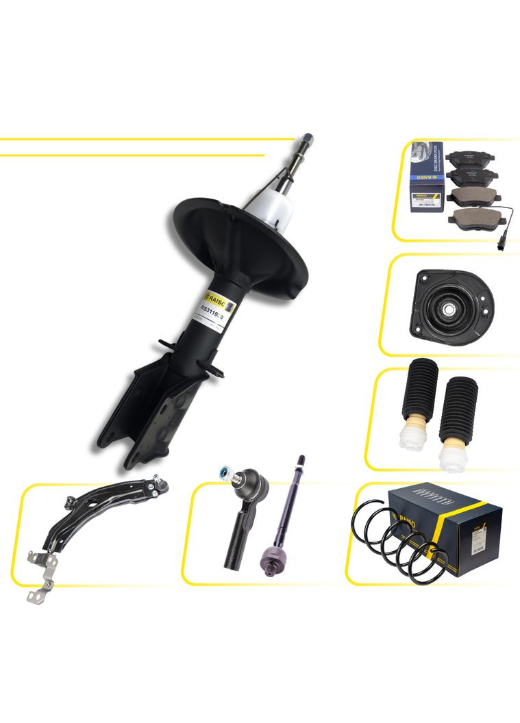 Комплект передньої ходової (Швеція) на Fiat Doblo,Фіат Добло 01- #RL311930KIT UAPSVWS22 Raiso (361242123)