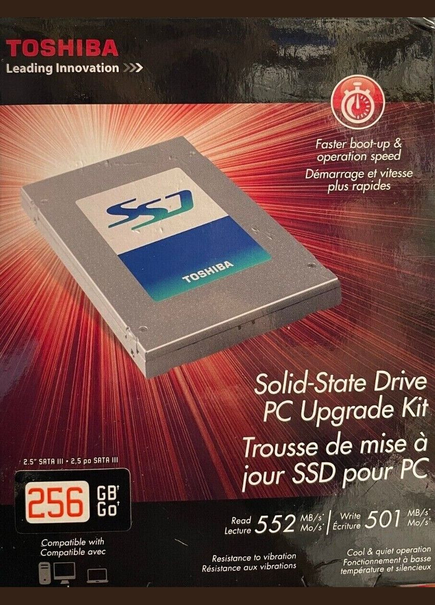SSD накопичувач Q series 256 GB 2.5" SATAIII (HDTS225EZSTA) Toshiba (292324190)