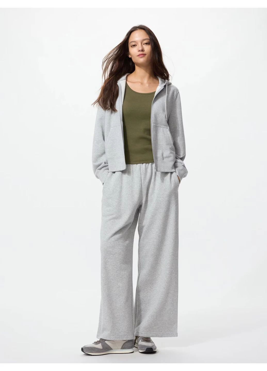 Спортивна Худі На Застібці Uniqlo (392282082)