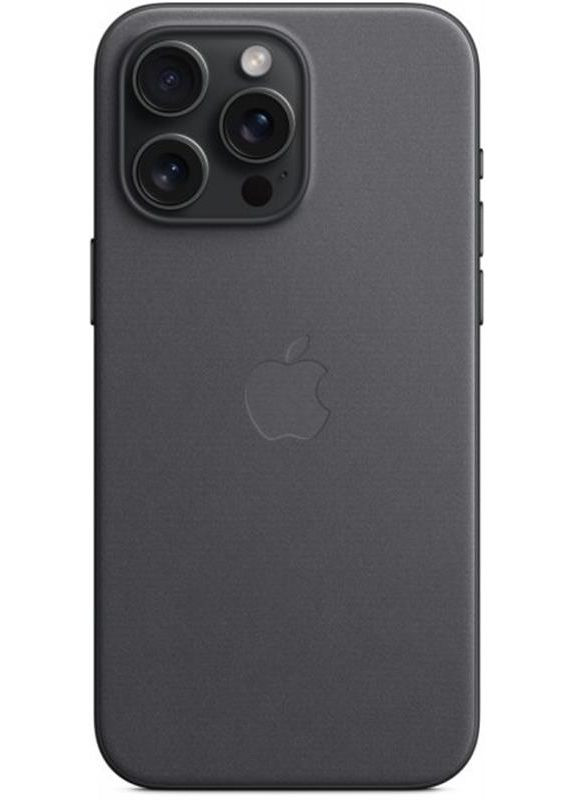 Чехол-накладка FineWoven Case with MagSafe для iPhone 15 Pro Max Black (MT4V3) Apple (370622821)