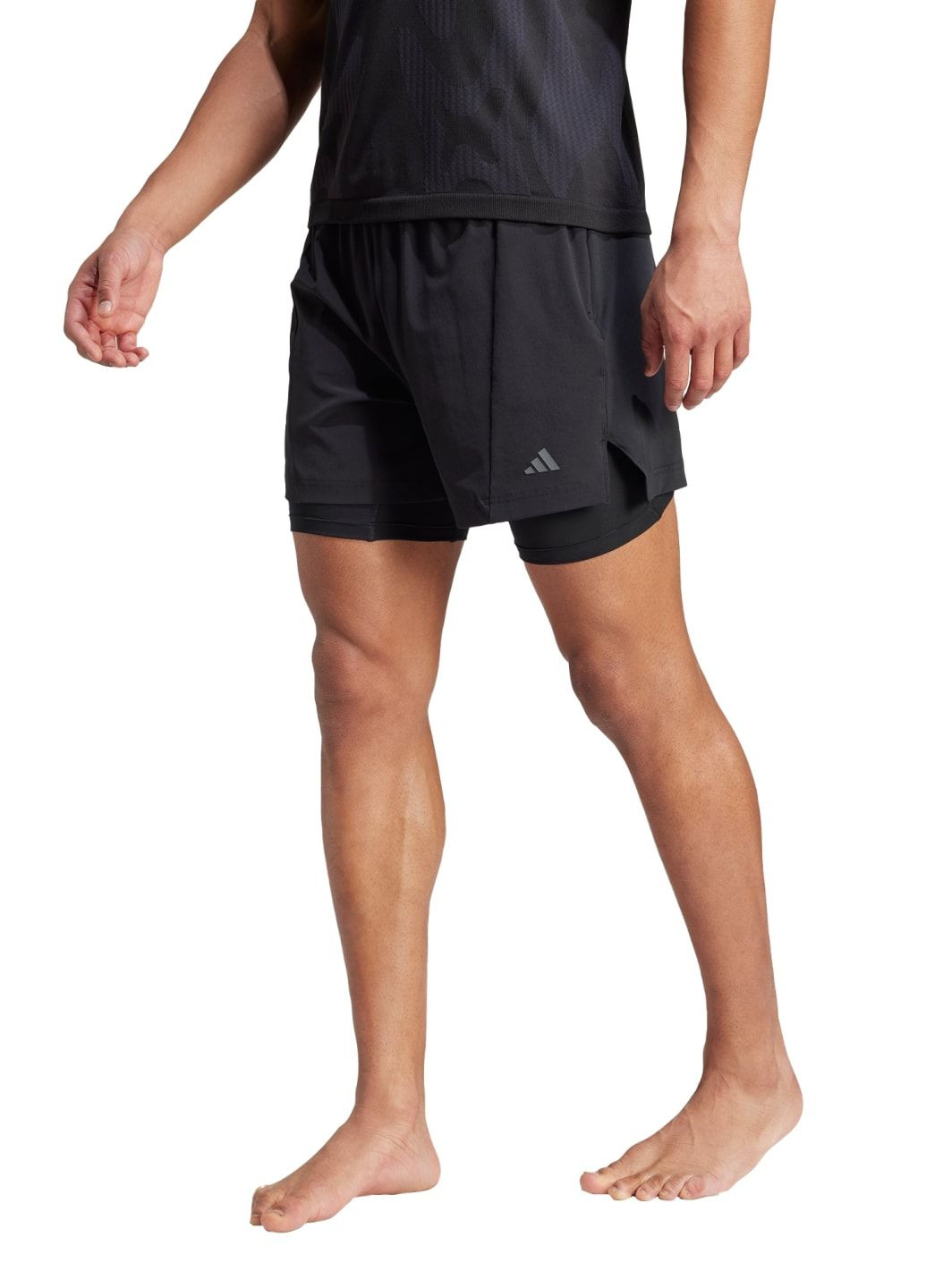 Шорти Designed for Training Yoga Premium 2-в-1 adidas (292305446)