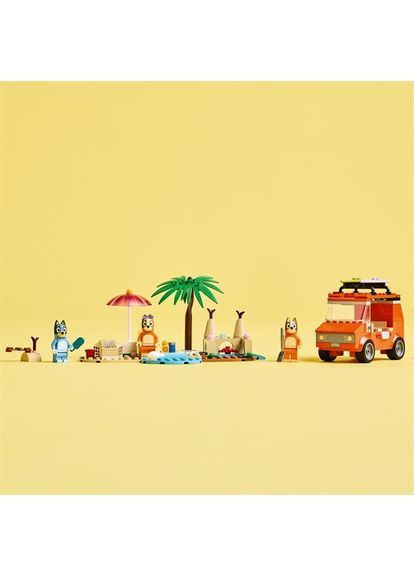 Конструктор Bluey Пляж і сімейна поїздка на автомобілі Блуї, 133 деталі () Lego 11202 (369111639)