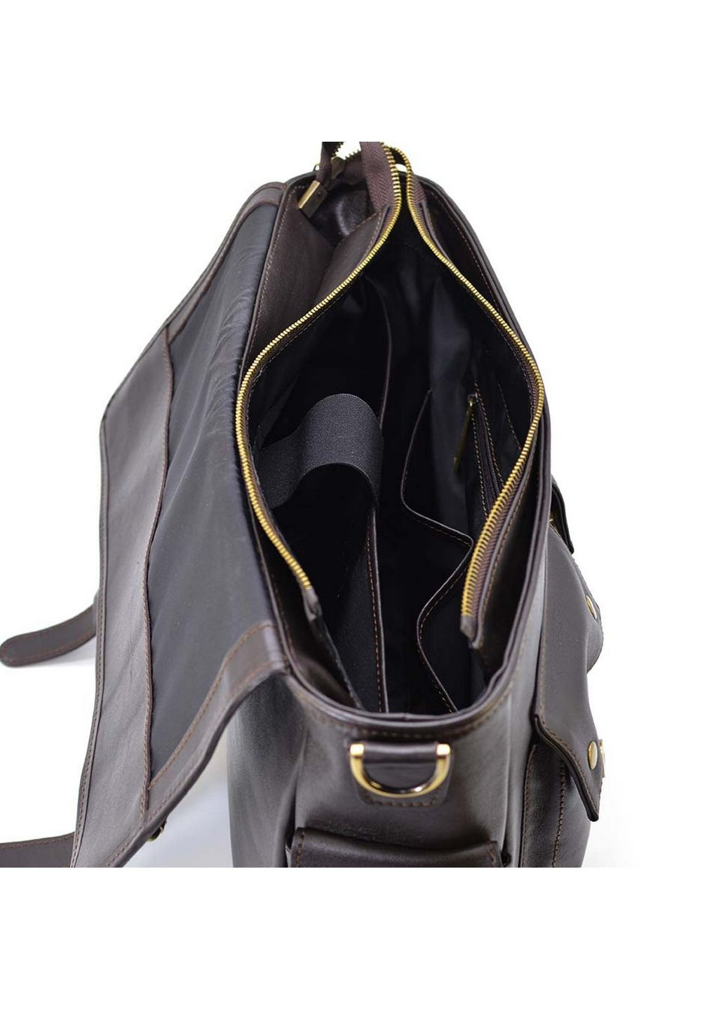 Мужская кожаная сумка через плечо 27х39х12 см TARWA (315873541)