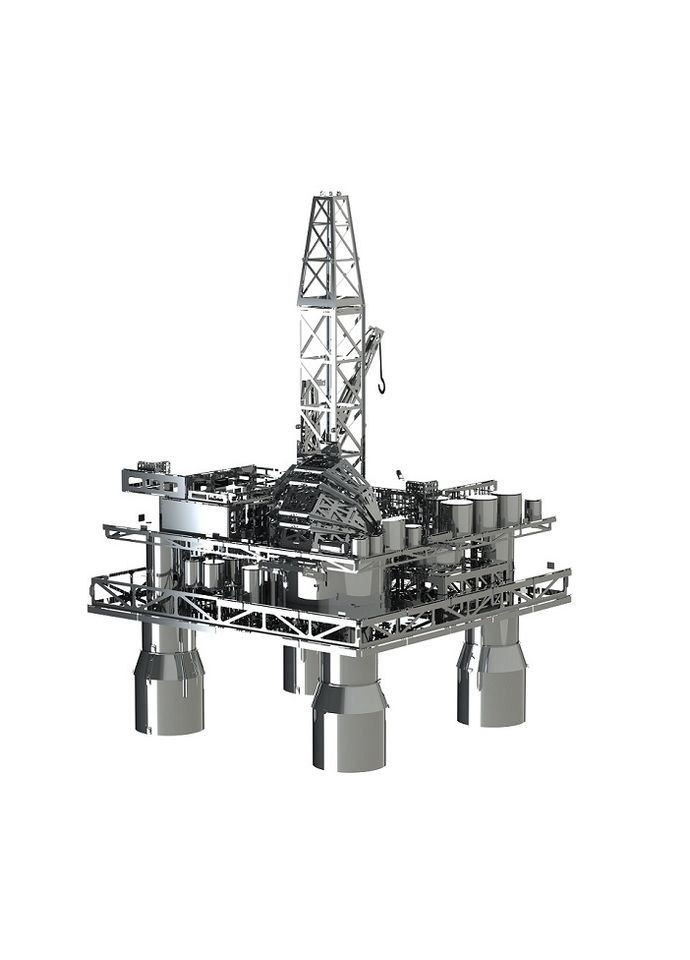 Механічний конструктор нафтової платформи Treasure FinderMetalTime MT008 Metal Time (293247353)