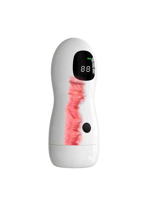 Автоматичний мастурбатор із навушниками та дисплеєм Sex robot USB Type-C No Brand (369152901)