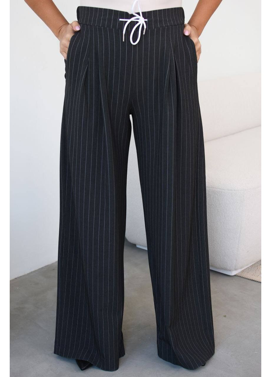 Жіночі штани вільного крою в смужку Stylish Touch (348357554)