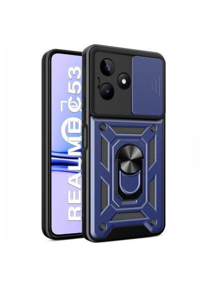 Чохол до мобільного телефона (710702) BeCover Military Realme C53 Blue (357238938)