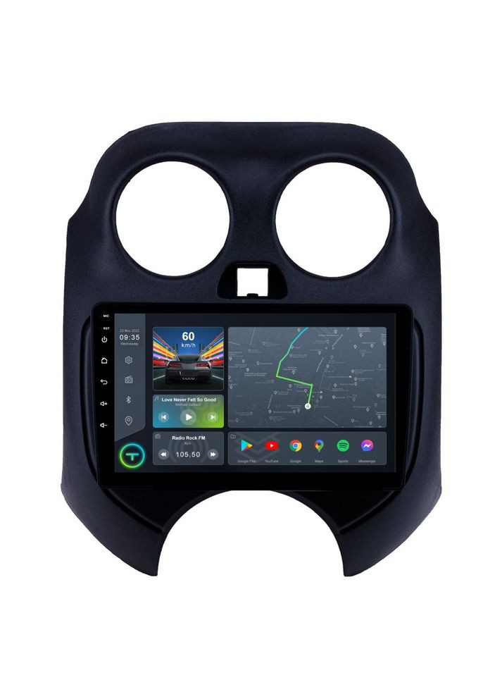 Штатная магнитола Nissan Micra/March 2010+, Renault Pulse 2011+ FL9 4+64Gb 4G Carplay DSP Torssen (307089328)