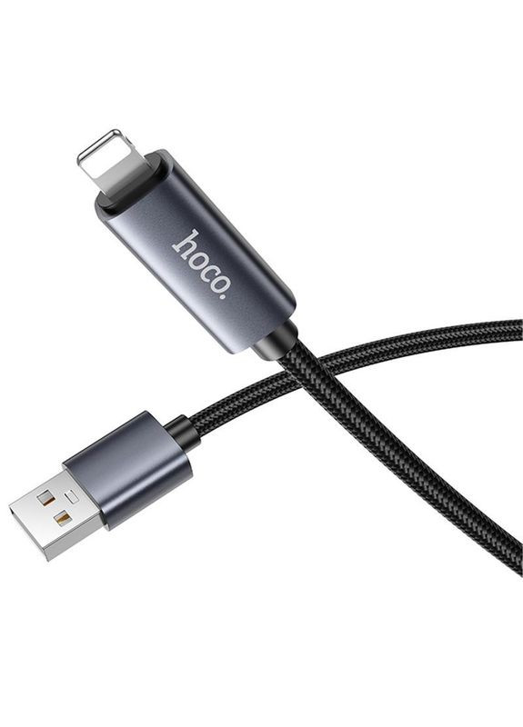 Зарядний кабель USB-Lightning для iPhone / Провід шнур юсб лайтнінг для зарядки айфона Apple пристроїв 1м Hoco (360631741)