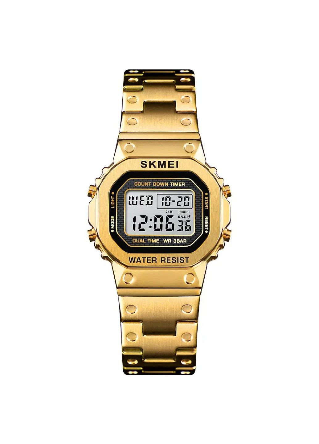Женские спортивные часы 1433 Singapore Золотистый Skmei (314483885)