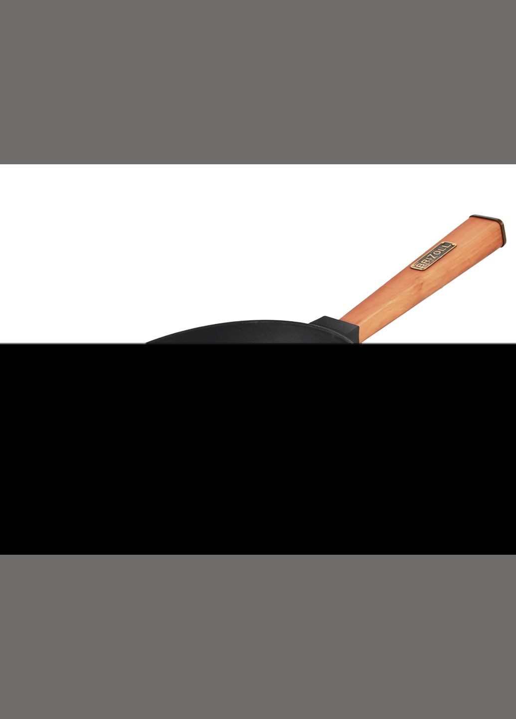 Чавунна сковорода гриль Optima 240 х 40 мм Brizoll (322732487)