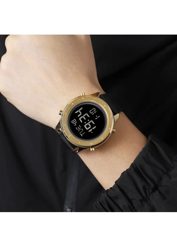 Наручные часы 1864LGDBK Gold-Black Leather Skmei (376796136)