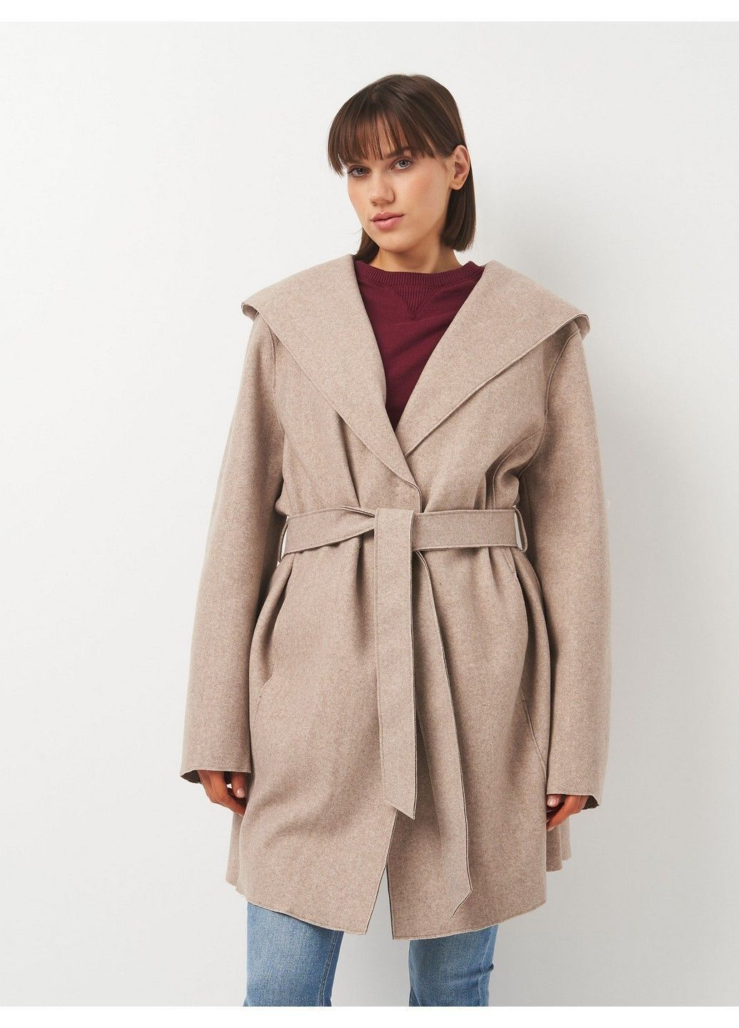 Бежевое демисезонное Пальто C&A