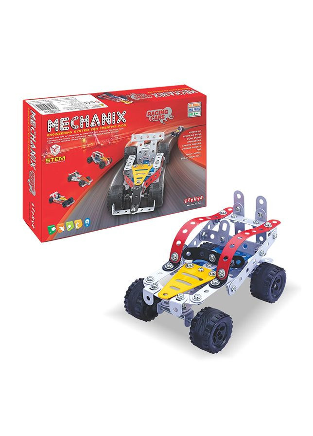 Металевий конструктор "Mechanix" Автомобілі колір різнокольоровий CB-00244607 Zephyr (314889973)