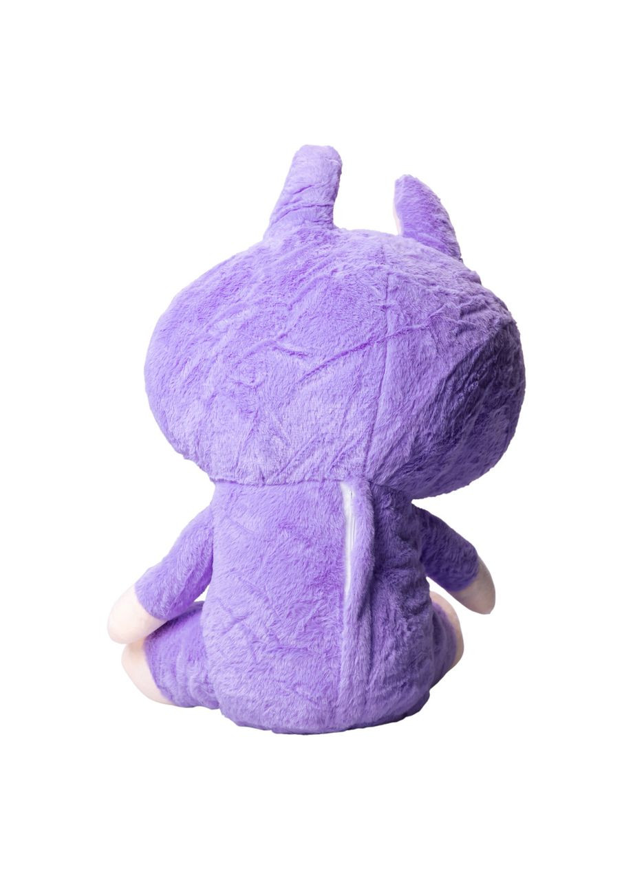 М'яка іграшка-плед, подушка 3 в 1 Лабубу 50 см Фіолетовий ТМ LAB2V Colorful Home (370801720)