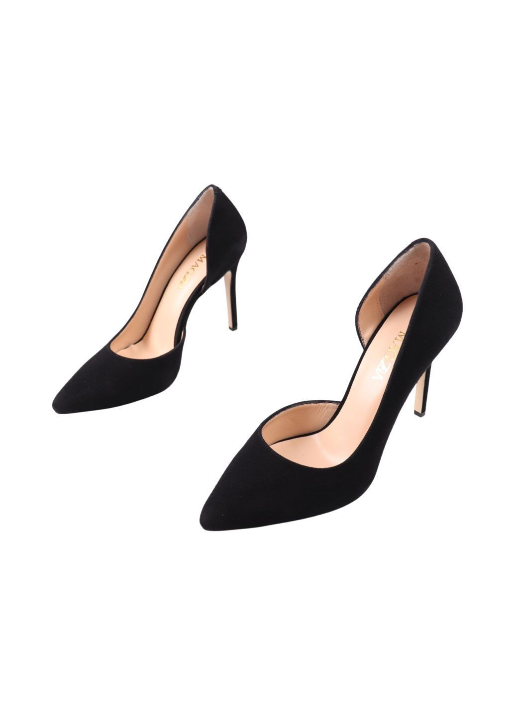 Magza Туфли женские черные натуральная замша черный з, турция — (299922067)