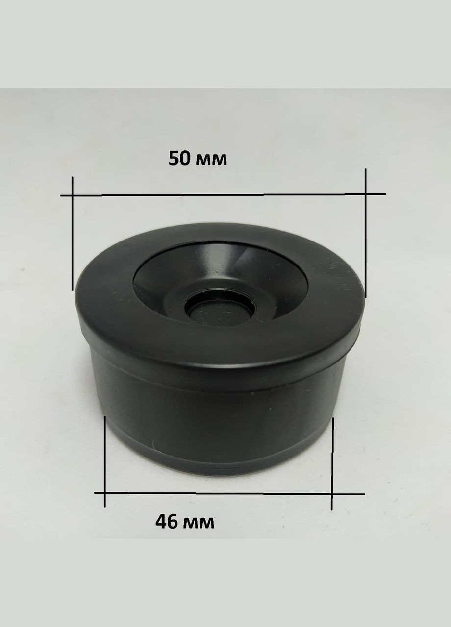 Заглушка для ножки опоры d 50мм черная Sigma (333828794)
