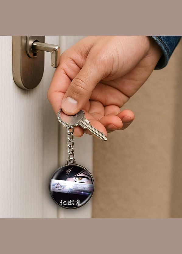 Набор подвеска (кулон) и брелок Аниме Адский рай #07 (подарочный набор) No Brand (332633444)