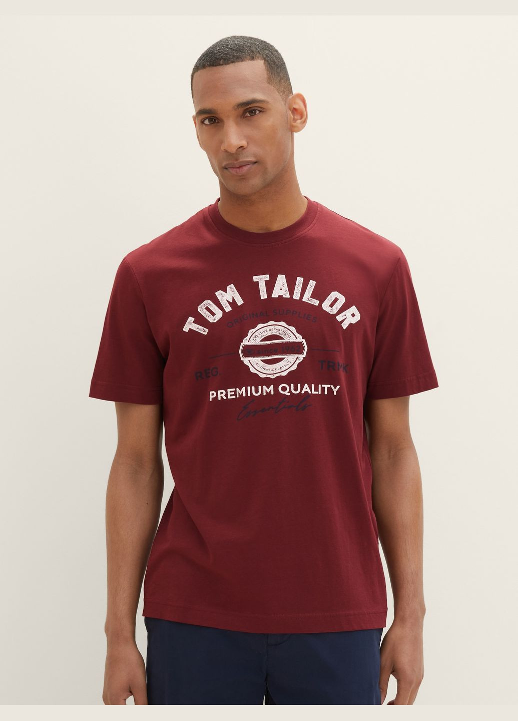 Червона футболка Tom Tailor